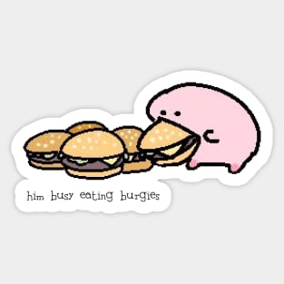 Burgies Sticker